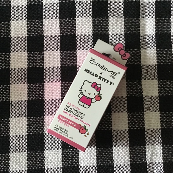 THE CREME SHOP X HELLO KITTY MOISTURIZING HAND CREAM KAWAII PEACH - Picture 1 of 4
